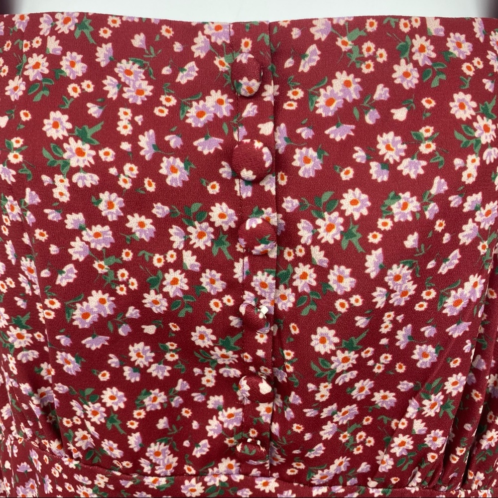 Unique Vintage x Timeless London | Dainty Floral Aaliyah Swing Dress | US 10 - Picture 8 of 16